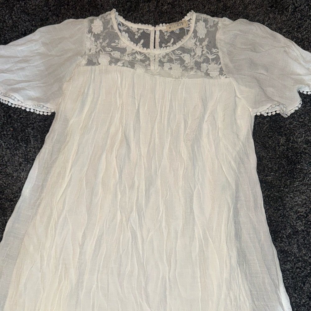 White Just Found Size 2X Dress - Picture 2 of 7